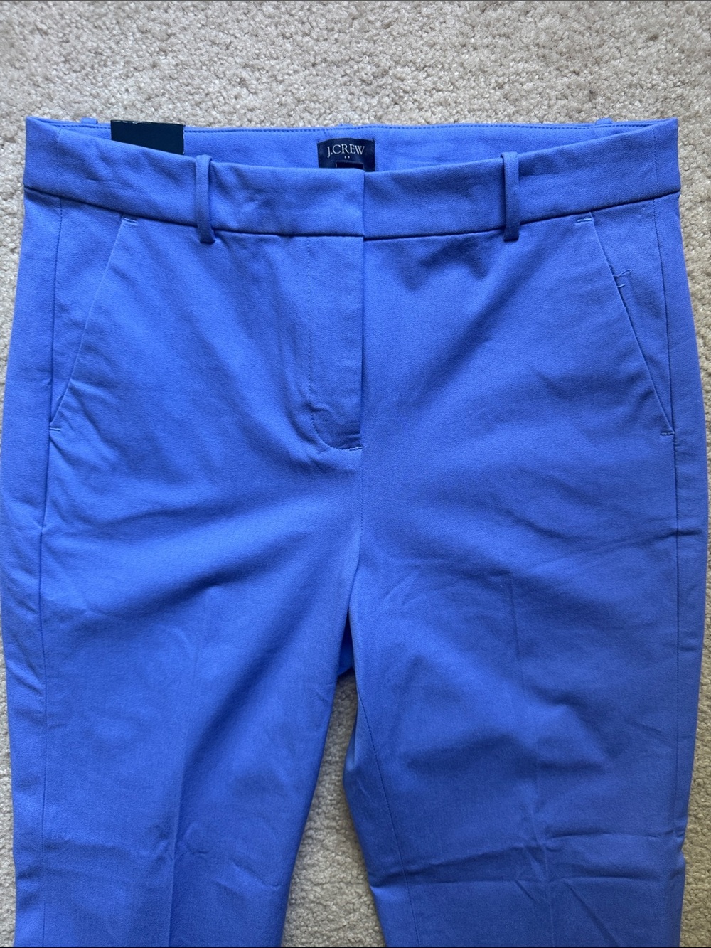 J.Crew Kallie Straight Leg Pant Cool Lilac Blue Size 8 NWT - Picture 10 of 17